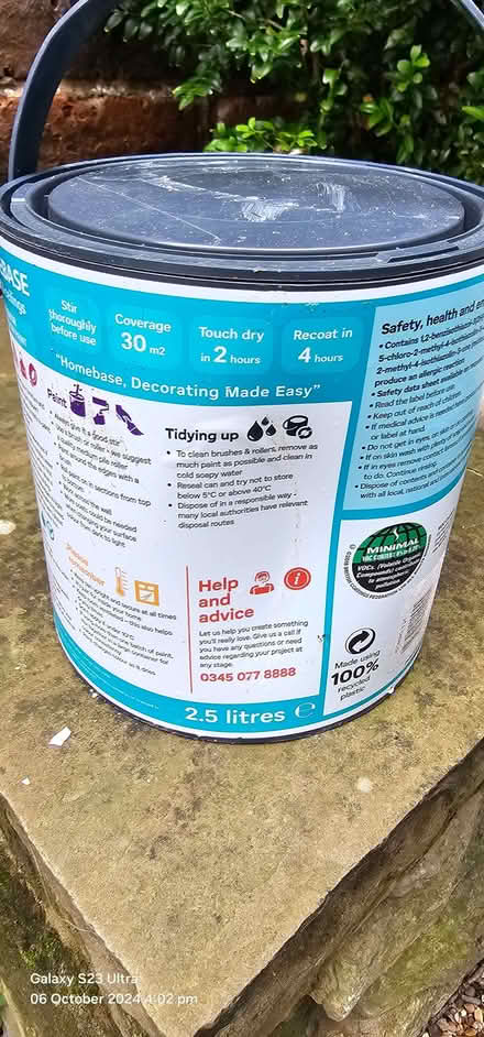 Photo of free 1.5L coconut milk colour paint (Woodseats S8) #1