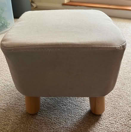 Photo of free Grey foot stool (Gosport PO12) #1