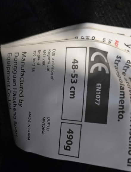 Photo of free Kids helmet (Burnley BB11) #2