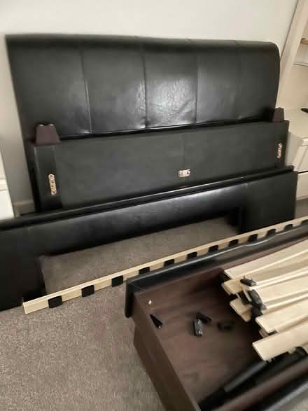 Photo of free Double bed with drawer (Enfield EN3) #1