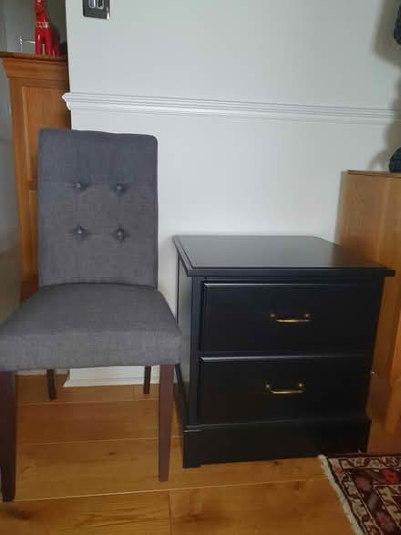 Photo of free 2 dining chairs + 2 bedside drawers (Hove) #1
