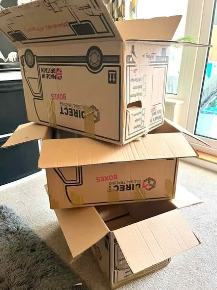 Photo of free Moving boxes (Gosport PO12) #1