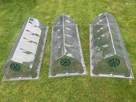 Photo of free 3 Plastic cloches (Stevenage (Broadwater) SG2) #1