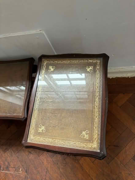 Photo of free 3 small vintage wooden tables (Camberwell SE5) #2