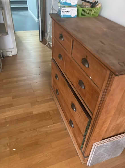 Photo of free Chest of drawers - solid wood (Westbourne Park W11) #2