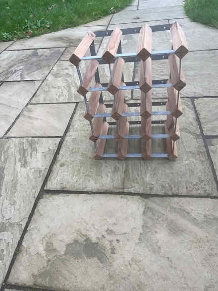 Photo of free Wood & Metal Wine Rack (North Ascot SL5) #1