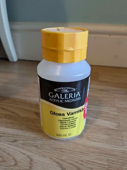 Photo of free Varnish for acrylic paint (Tufnell Park N7) #1