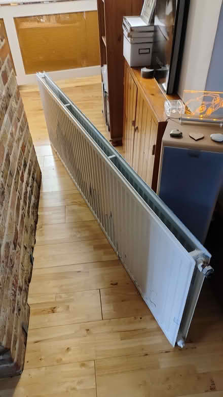 Photo of free Large, double, central heating radiator (Puckeridge SG11) #1