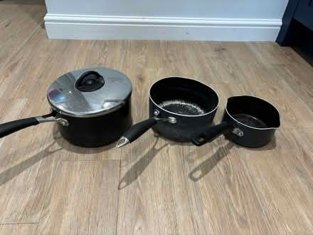 Photo of free Saucepans and large frying pan (Kenilworth CV8) #4