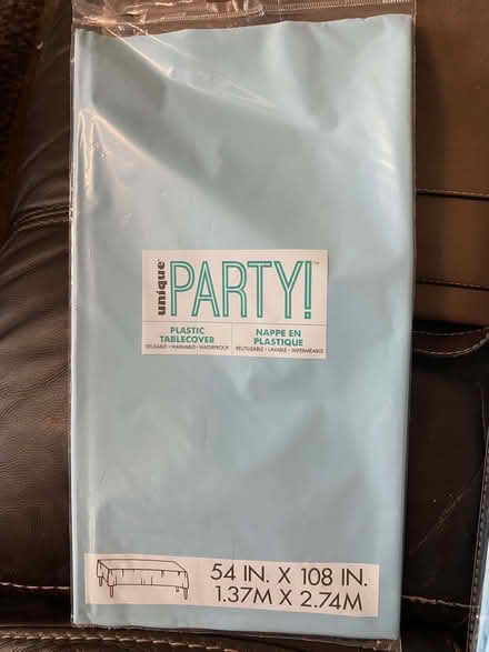 Photo of free Unused Plastic Table Cloth (Stanycliffe M24) #1
