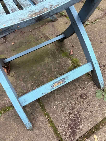 Photo of free Teak garden table and four chairs (Kingston Gate KT2) #4