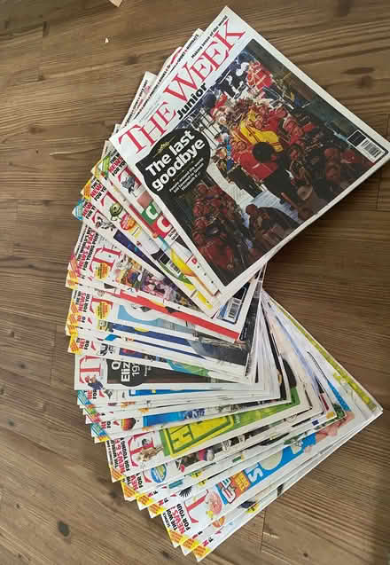 Photo of free The Week Junior magazine collection (Hatch Warren RG22) #1