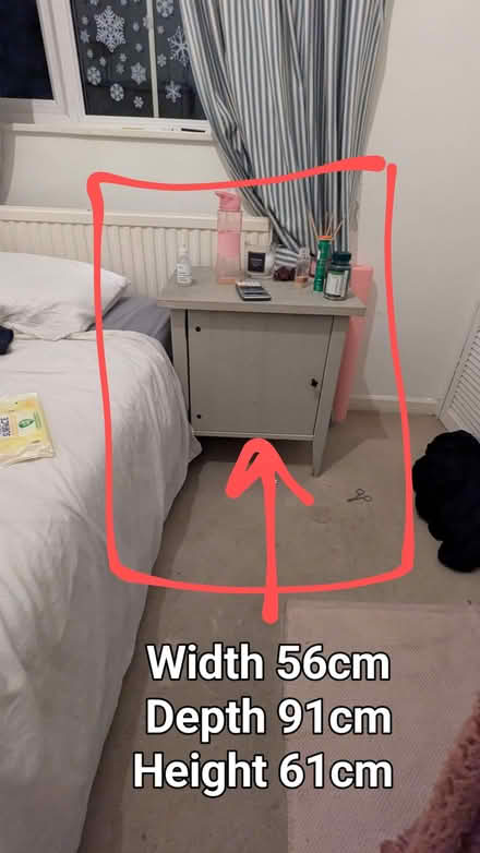 Photo of free Matching chest of drawers and bedside unit in. (Roehampton SW15) #2