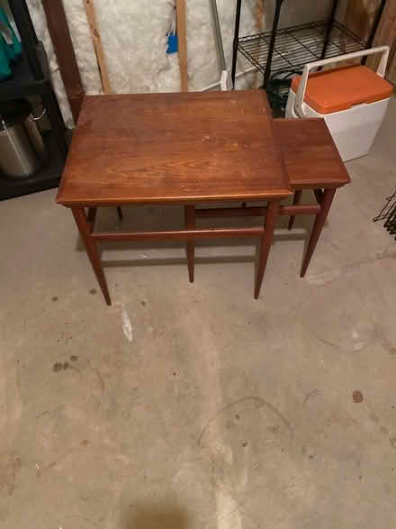 Photo of free Solid wood nesting tables (Near Hudson line) #1