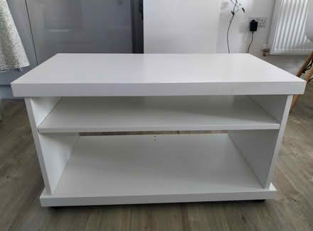 Photo of free White TV Bench/Cabinet/Stand (East Chichester) #1