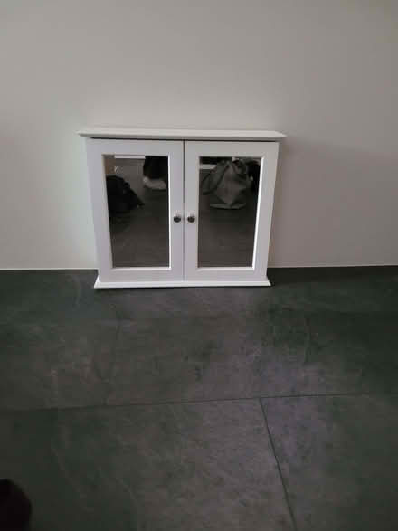 Photo of free White bathroom mirror cabinet (Gorse Hill SN2) #1