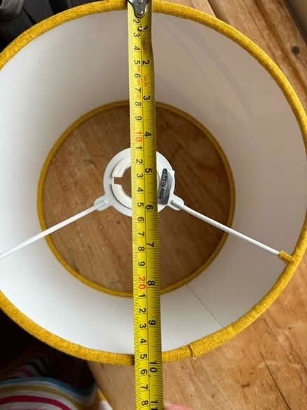 Photo of free 2 x mustard lampshades (Portobello, EH15) #3