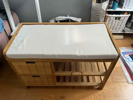 Photo of free Small shoe storage bench (Wood Green N22) #1