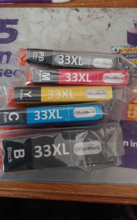 Photo of free 33XL printer cartridges (Barmston NE38) #1