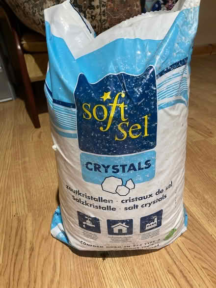 Photo of free Salt crystals for a water softener (GU14) #1