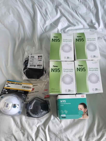 Photo of free N95 masks (Murray Hill) #1