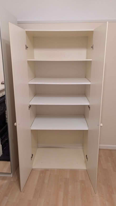 Photo of free Wooden Freestanding Wardrobe Set (Double + Single).colour is (Roehampton SW15) #3