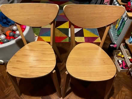 Photo of free 4x IKEA stacking chairs (SW15 Putney Heath) #1