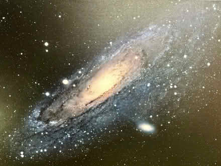 Photo of free Andromeda Galaxy canvas wall art (Park Ave) #1