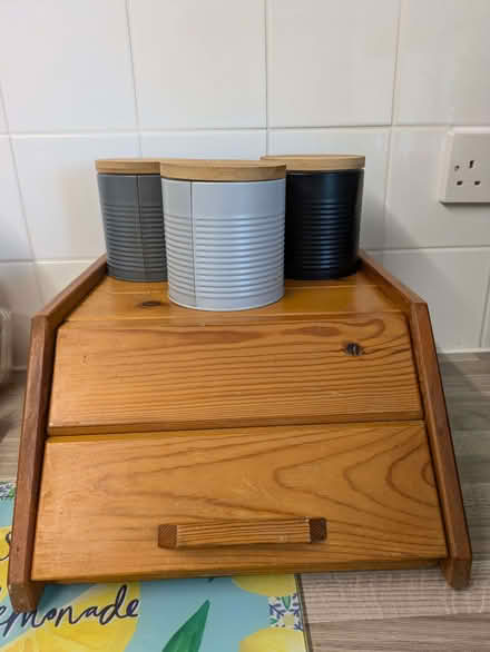 Photo of free Bread bin and canisters (Malvern WR14) #1
