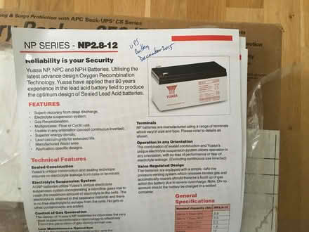Photo of free UPS - Uninterruptible Power Supply - PC or essential stuff (Longhoughton NE66) #2