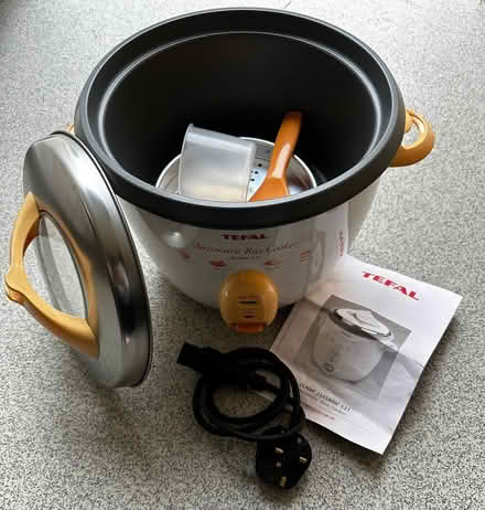 Photo of free TEFAL automatic rice cooker (Nascot Wood WD17) #1