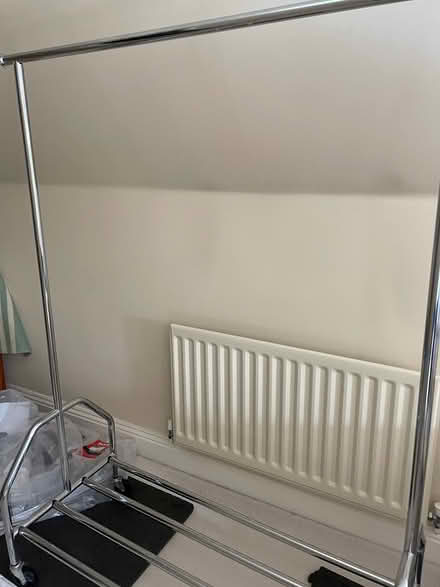 Photo of free Chrome clothes rail (Rudgwick RH12) #1