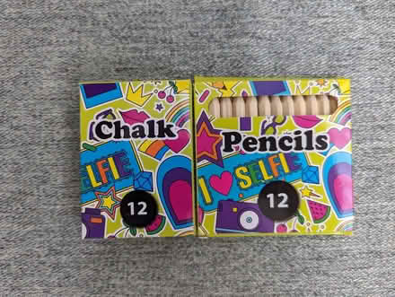 Photo of free Chalk and colouring pencils (Amersham HP7) #1