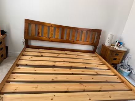 Photo of free Superking bedframe (Wembley) #1