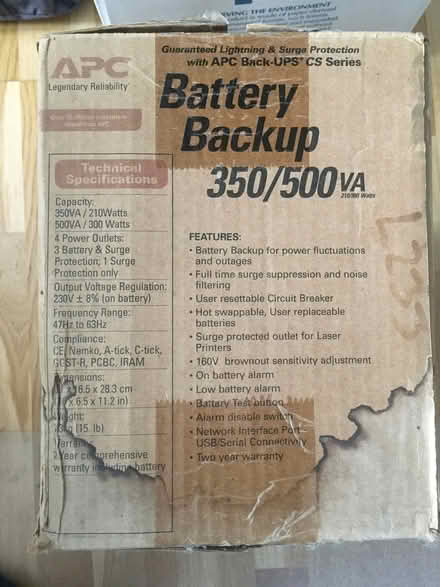 Photo of free UPS - Uninterruptible Power Supply - PC or essential stuff (Longhoughton NE66) #3