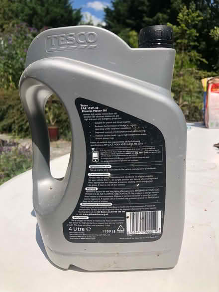 Photo of free Petrol/Diesel Motor Oil 15W-40 (Marston OX3) #2