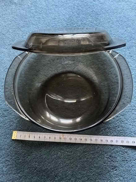 Photo of free Arcopal France Smoky Glass Casserole Serving Dish With Lid (Fleetville AL1) #1