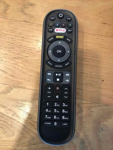 Photo of free WOW cable remote (Woodward &12 Mile Road) #1