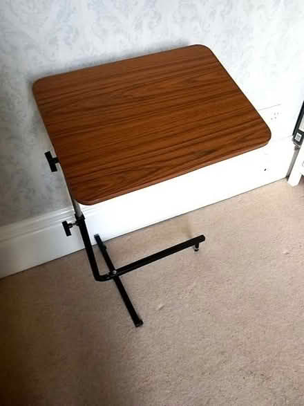 Photo of free Over bed table (Kedleston Road DE22) #1