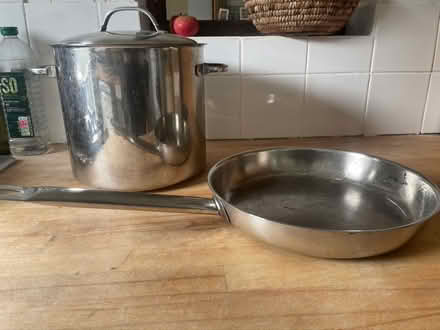 Photo of free Heavy duty pans (KT1 3AU off Villiers Road) #2
