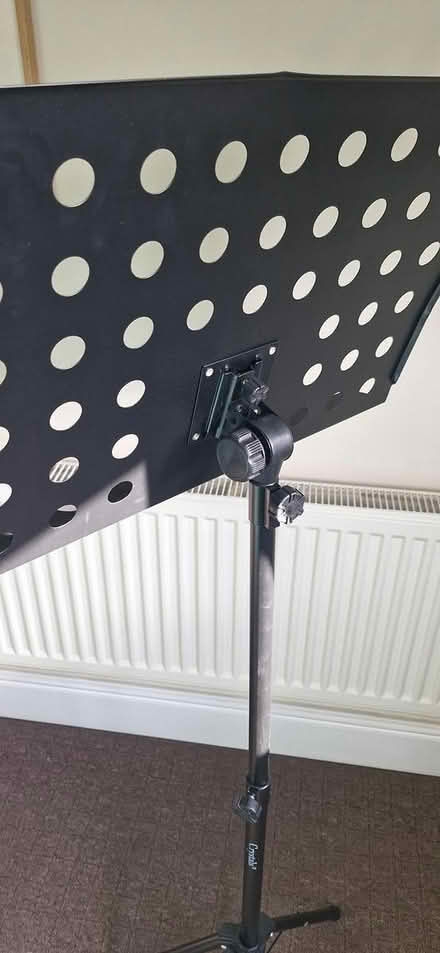 Photo of free Metal music stand (Ch45 7qa) #2