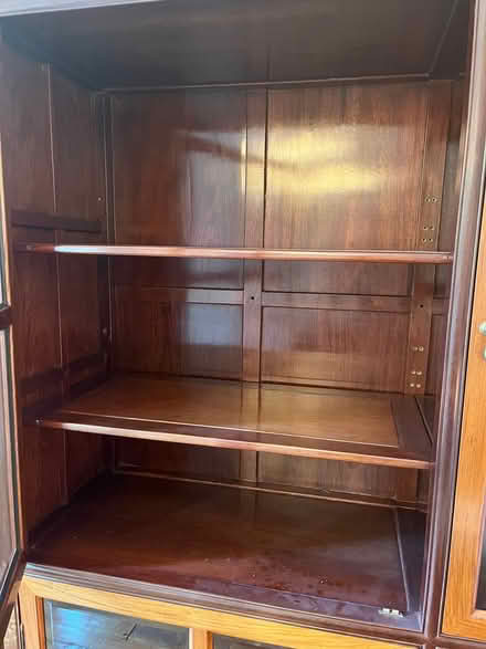 Photo of free Glass front wooden bookcase (Bewdley DY12) #2