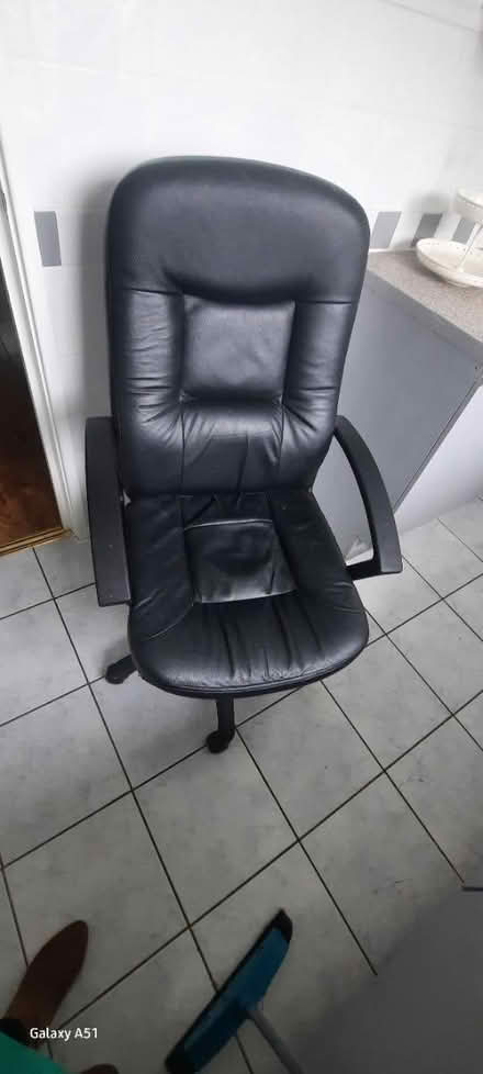 Photo of free Office chair, black (WA7) #1