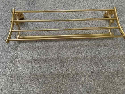 Photo of free Brass towel rack (Pleasanton, CA) #2