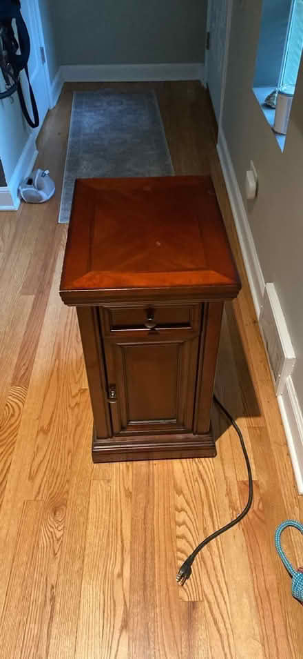 Photo of free Side table with power and USB (Arlington Heights, IL) #2