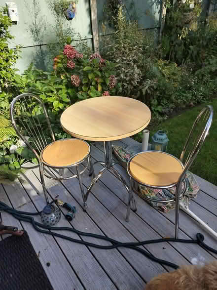 Photo of free Table and chairs (West Derby L12) #1