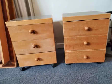 Photo of free Bedside cabinets (Norham Manor OX2) #3