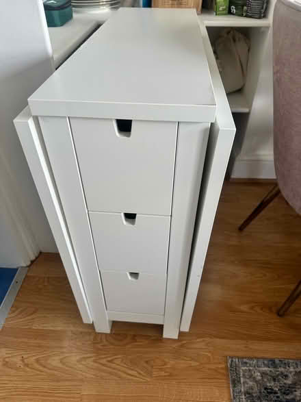 Photo of free IKEA fold out table with drawers (Forest Hill) #2