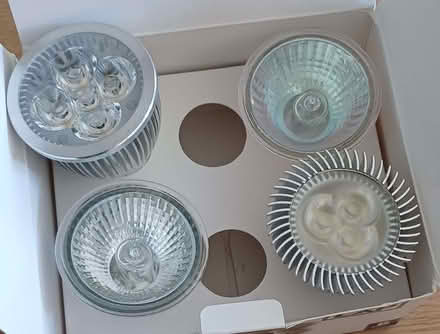 Photo of free 4 GU10 bulbs (IP4) #1