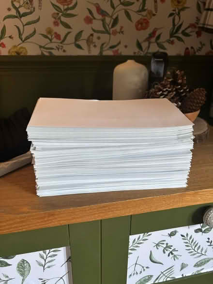 Photo of free Unused white envelopes (Braintree CM7) #1
